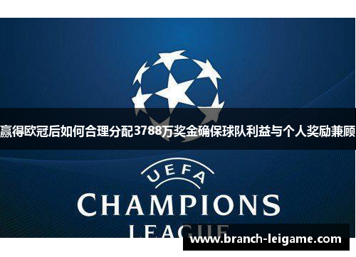 赢得欧冠后如何合理分配3788万奖金确保球队利益与个人奖励兼顾