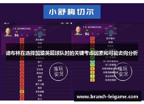 迪布林在选择加盟英超球队时的关键考虑因素和可能去向分析